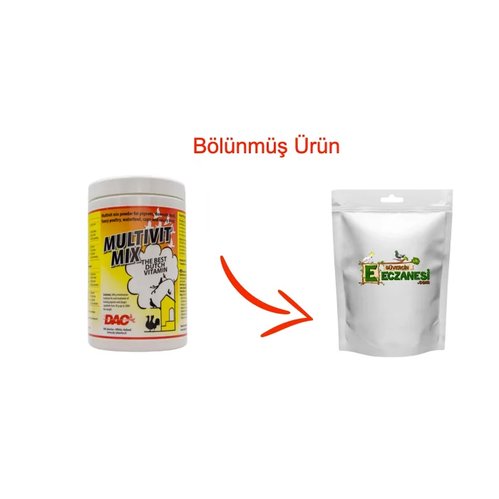 Multivit Mix 50 gr bölünmüş