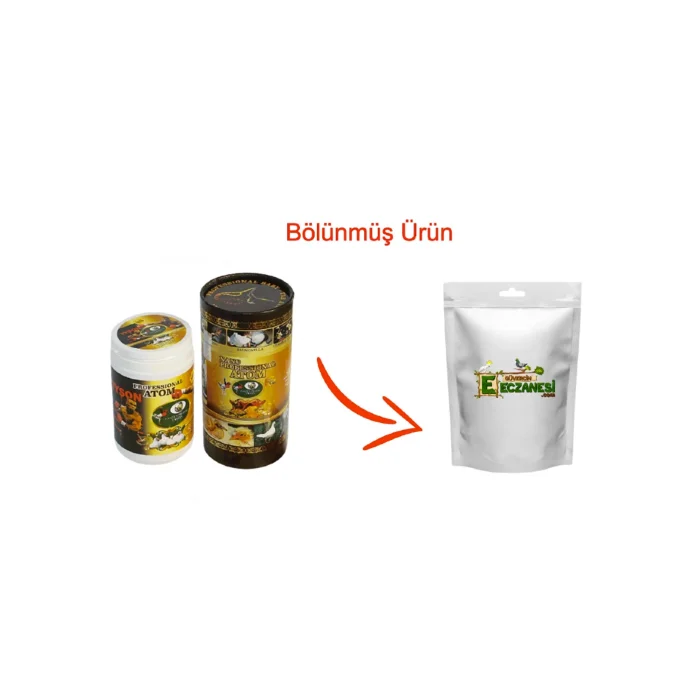 Nano Atom 50 adet bölünmüş