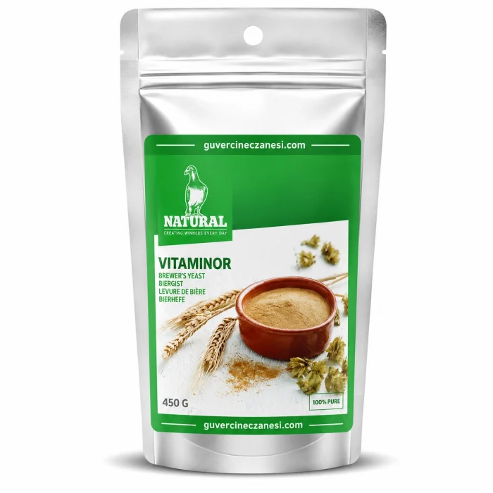 Natural Vitaminor Bira Mayası 100 gr bölünmüş