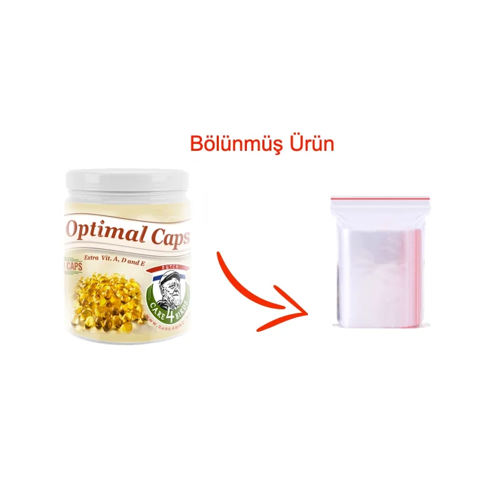 Optimal Caps Balık Yağı 100 adet bölünmüş