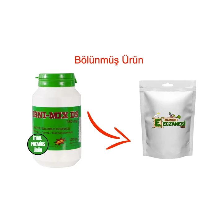 Ornimix Ds 25 gr bölünmüş