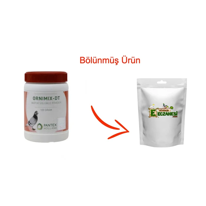 Ornimix Dt 50 gr bölünmüş