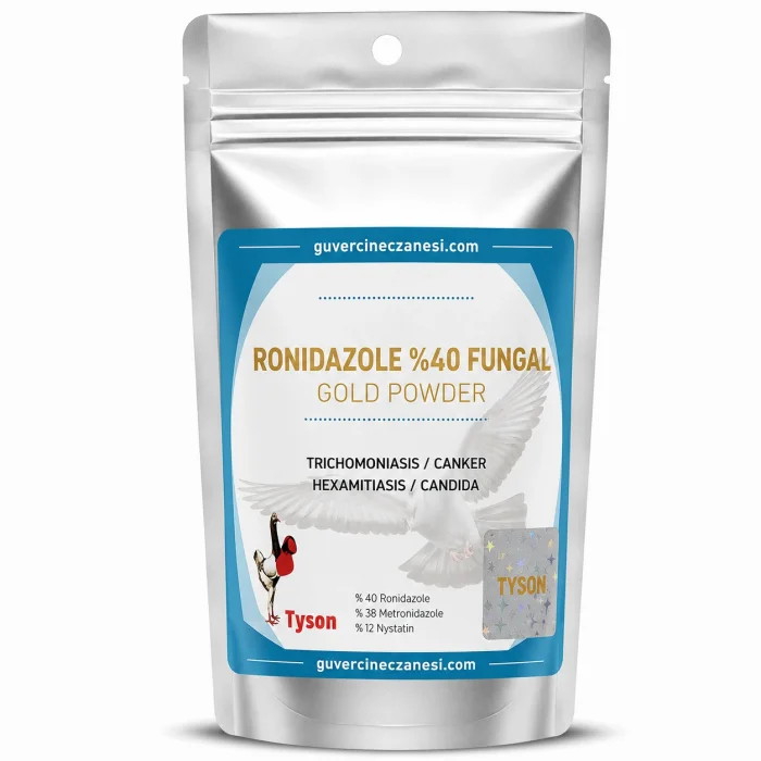 Tyson Ronidazole 40 Fungal 50 gr bölünmüş