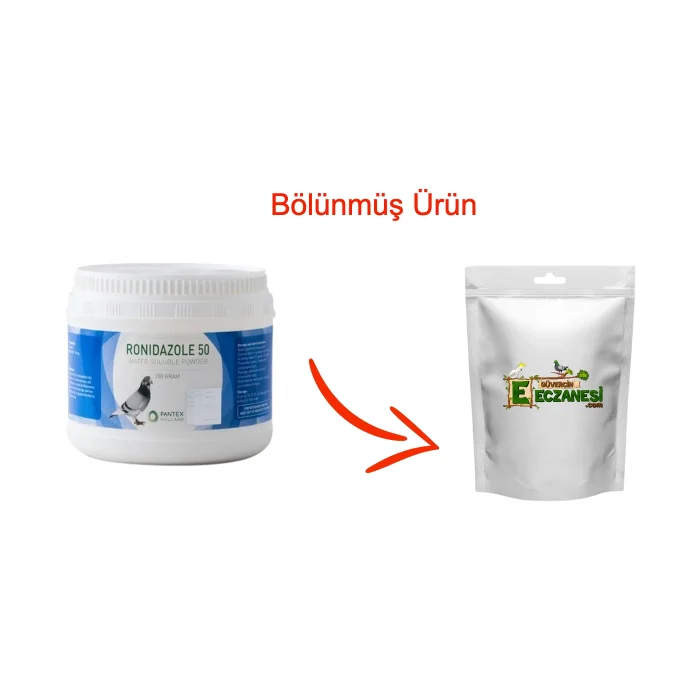 Ronidazole 50 - 50 gr bölünmüş