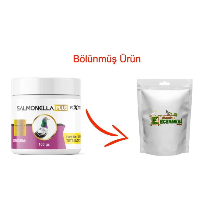Salmonella Plus Extra 50 gr bölünmüş