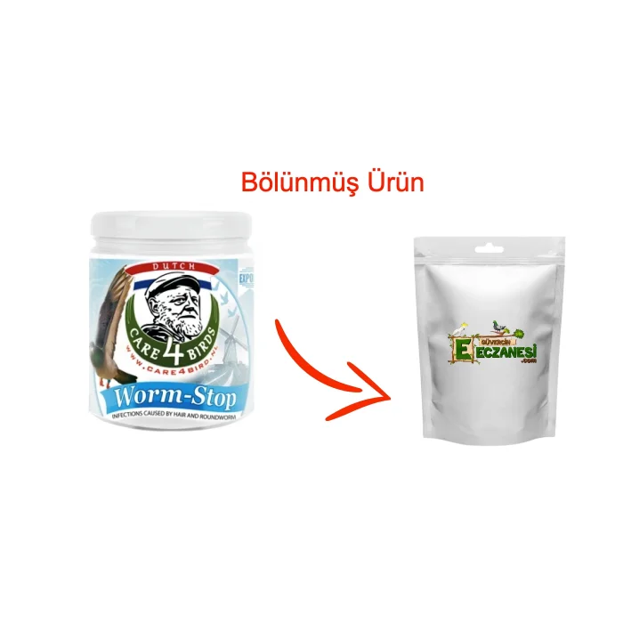 Worm Stop 50 gr bölünmüş