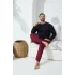 Kocabey 9221 Erkek Midi Yaka Pijama Takım