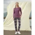 Doreanse 4133 Kadın Uzun Kol Pijama Takımı