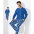 Boyraz 0645 Erkek Uzun Kol Penye Pijama Takımı