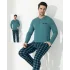 Boyraz 0689 Erkek Uzun Kol Penye Pijama Takımı