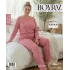 Boyraz BPS-01729 Kadın Battal Uzun Kol Penye Pijama Takımı