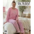 Boyraz BPS-01749 Kadın Battal Uzun Kol Penye Pijama Takımı
