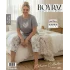 Boyraz BPS-01825  Kadın Battal Kısa Kol Kapri Takım