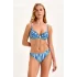 Argento 1290-2078 Kadın Drapeli Kaplı Bikini Takımı