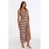 Argento 2100-3059 Kadın Triko Kolsuz Kaftan
