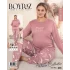 Boyraz 0149 Kadın Battal Uzun Kol Pijama Takımı