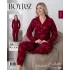 Boyraz 0190 Kadın Süet Uzun Kol Pijama Takımı
