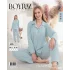 Boyraz 0270 Kadın Patlı Uzun Kol Pijama Takımı