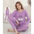 Boyraz 0351 Kadın Penye Uzun Kol Pijama Takımı