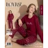 Boyraz 08042 Soft Milan Kumaş Uzun Kol Pijama Takımı