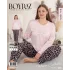 Boyraz 08059 Kadın Uzun Kol Pijama Takımı
