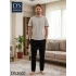 Ds Damat 2601 Erkek Spring Kısa Kol Pijama Takımı