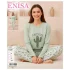 Enisa 11481 Kadın Uzun Kol Pijama Takımı