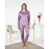 Estiva 25381 Uzun Kol Kadife Pijama Takımı
