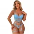 For Dreams 8406 Seksi Siyah Büstiyerli Takım