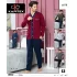 Kapitex 5818 Erkek Uzun Kol Patlı Pijama Takımı
