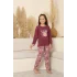 Kapitex 8219 Kız Çocuk Uzun Kol Pijama Takımı