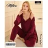 Mihra 13402 Kadın Kadife 3Lü Pijama Takımı