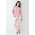 Pierre Cardin 9055-S Kadın Uzun Kol Pijama Takım