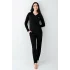 Pierre Cardin 9070-X Kadın Battal Uzun Kol Pijama Takım