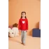 Pjs 28063 Çocuk Sıfır Yaka Pijama Takımı