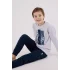 U.S. Polo Assn Kids 2206-G Erkek Çocuk Pijama Takım