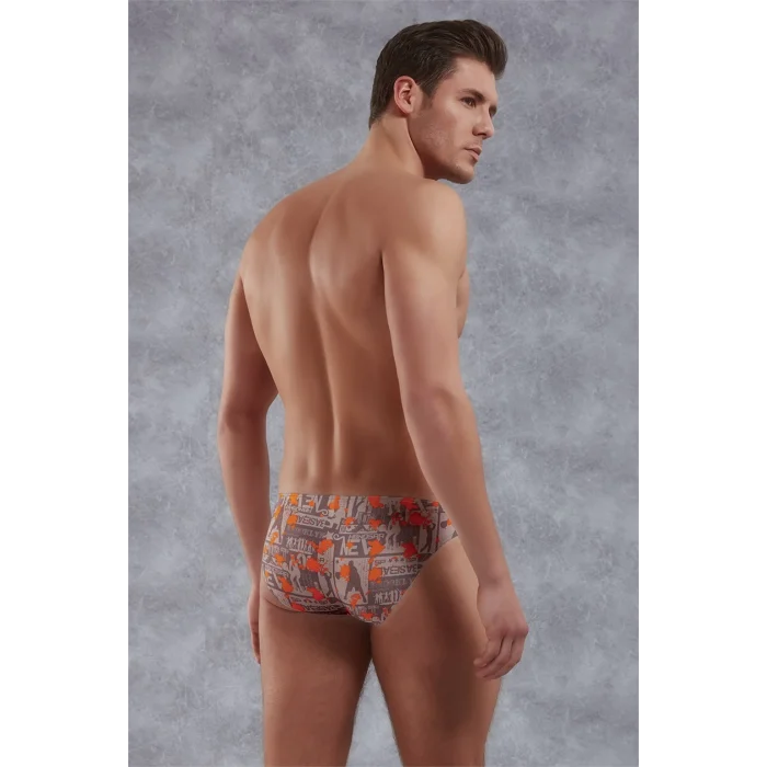 Doreanse 1375 Erkek Modal Çok Renkli Baskılı Külot Slip