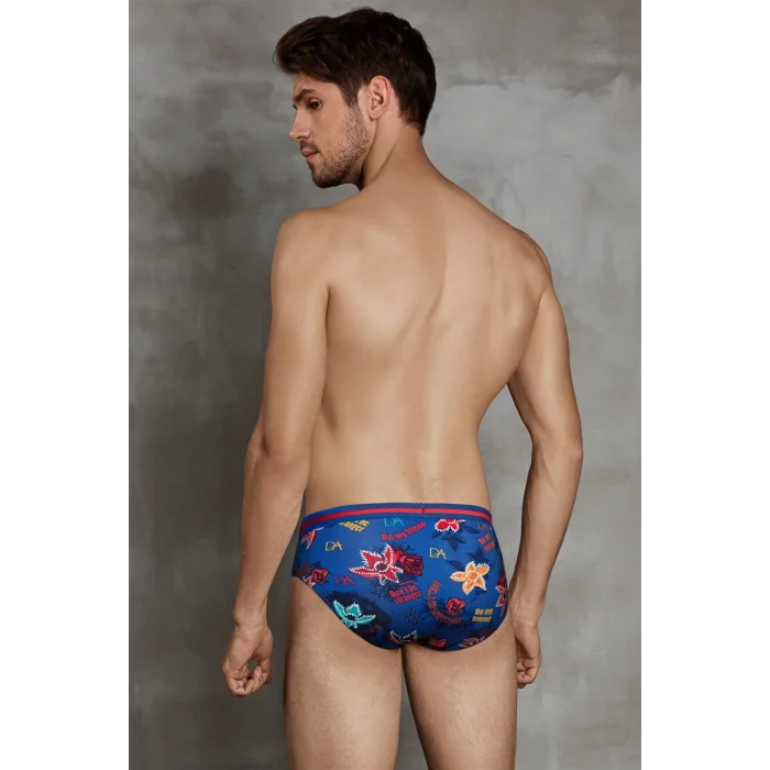 Doreanse 1381 Erkek Modal Çok Renkli Baskılı Külot Slip