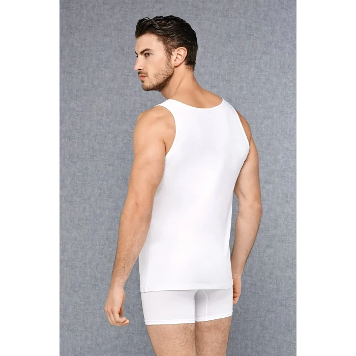 Doreanse 2025 Erkek 2li Pamuk Geniş Yaka Atlet