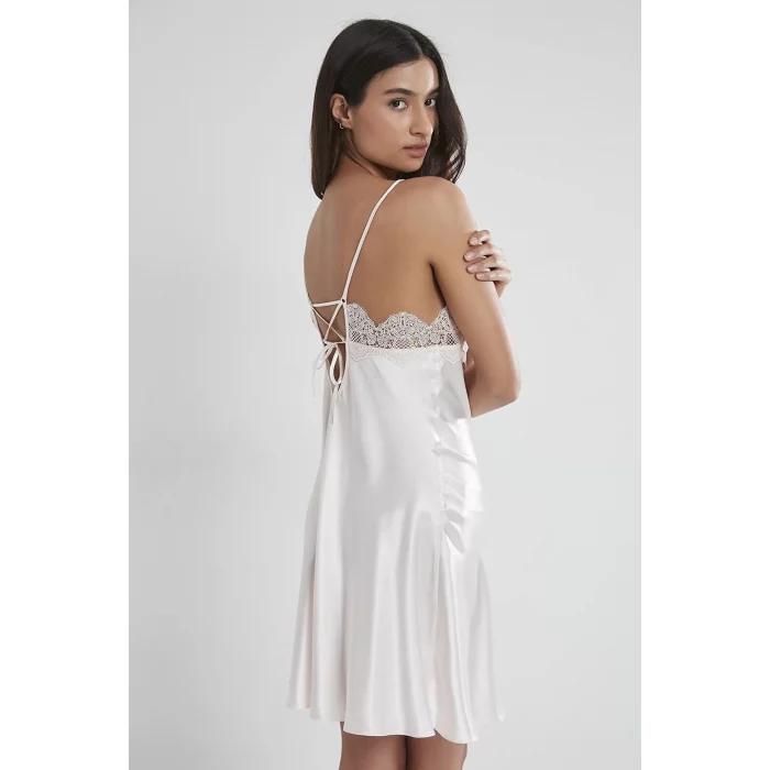 Pierre Cardin 6335 6lı Saten Gecelik Sabahlık Takım