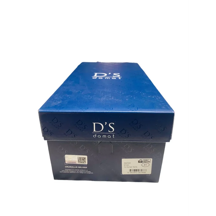 DS Damat 500 Düz Deri Erkek Terlik