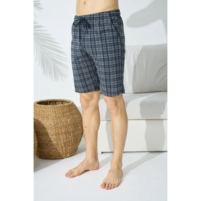 Kocabey 196 Erkek Ekose Tek Şort