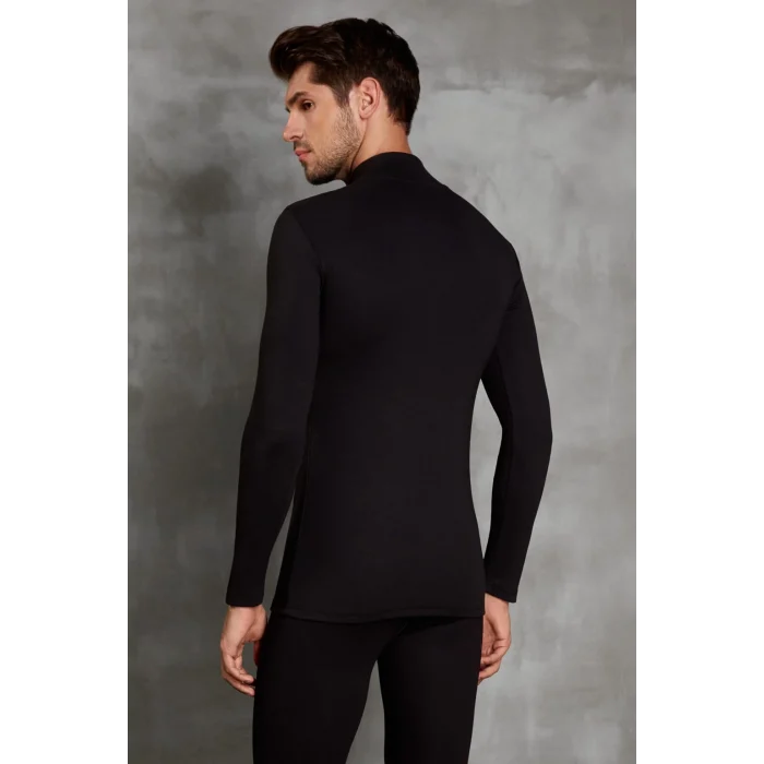 Doreanse 2975 Erkek Fermuarlı Uzun Kol Termal T-Shirt