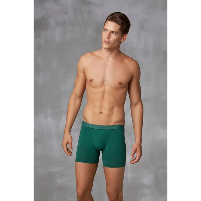 Doreanse 1742 Erkek Pamuklu Çok Renkli 3lü Boxer