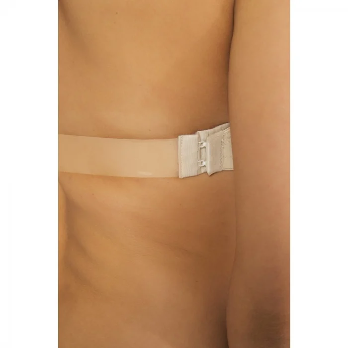 Nurteks 1505 Straplez Sırt Şeffaf Sütyen