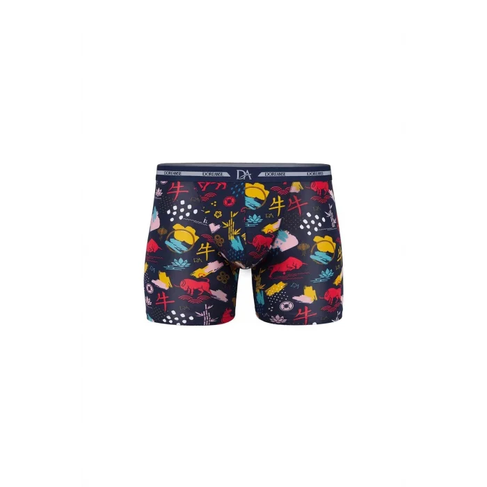 Doreanse 1849 Erkek Memox Baskılı Modal Normal Paça Renkli Boxer