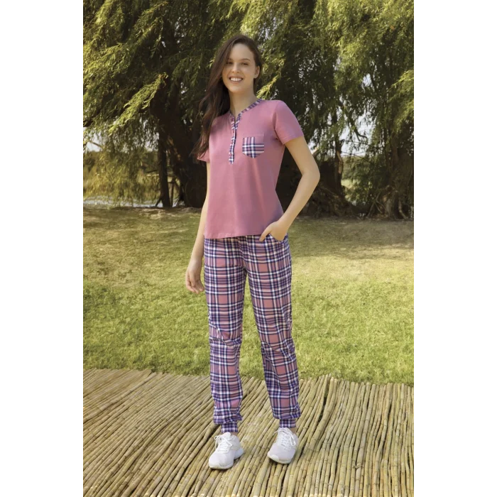 Doreanse 4333 Kadın T-Shirt Ve Pantolon Takım