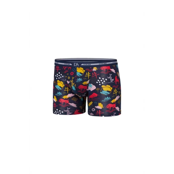 Doreanse 1849 Erkek Memox Baskılı Modal Normal Paça Renkli Boxer