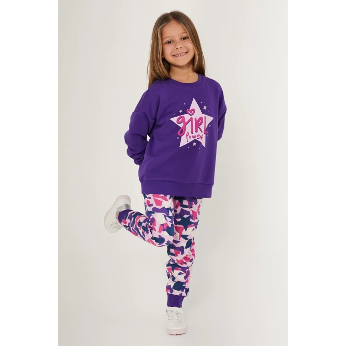 Roly Poly 3278-2 Kız Çocuk Uzun Kollu Takım