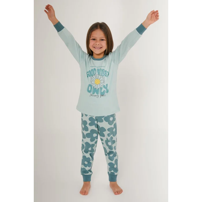 Roly Poly 3247-2 Kız Çocuk Uzun Kollu Pijama Takımı